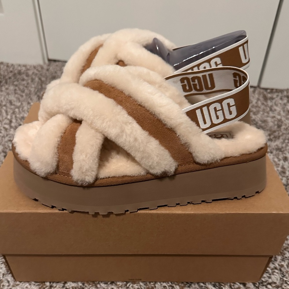 Brand New platform Ugg slides